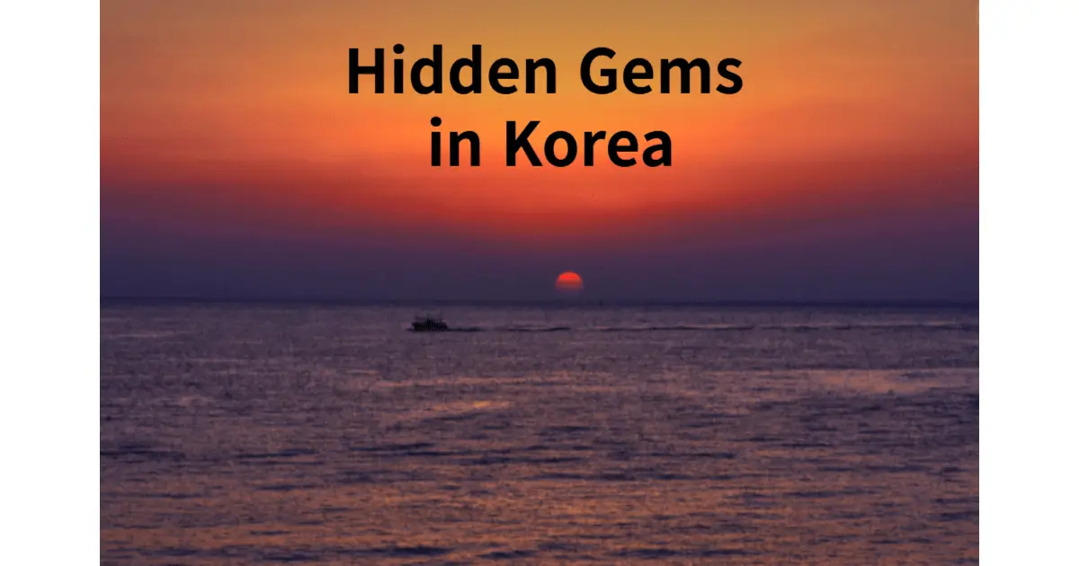 hidden gems in korea